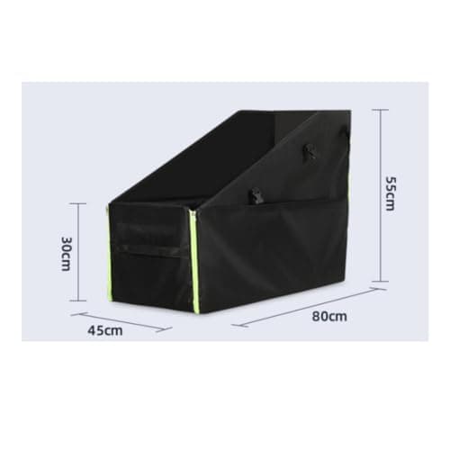 Folding Cycle Transport Box Bike Travel Bag,Large, Without Wheel,80X55X45CM — view 4