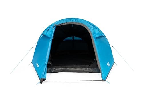 Vango Talas 300 Tunnel Tent [Amazon Exclusive] Easy To Pitch 3 Man Tent Waterproof for Adventure Camping, River Blue — view 2