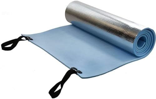 VIVAAS Set Of 2 Insulated Foam Roll Up Eva Foam Mat Sleeping Mattress For Camping, Picnic, Hiking, Travel, Yoga, Pilates, Gym, Abdominal Exercise, Fitness Workout, Beach Indoor And Outdoor — view 3