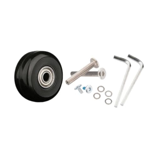 lmoikesz Luggage Spare Wheel Replacement Universal Wheel for Suitcase Strong Waterproof Practical Installation Repair Accessory Universal Suitcase Bag Part — view 3