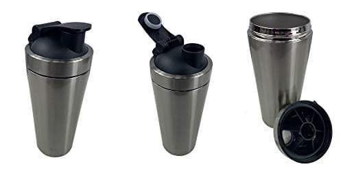 Getagift Personalised Dear Daddy, Love You to The Moon and Back, Dad, Godfather-ANY NAME/IMAGE, Father’s Day, Birthday Present 500ml Aluminium Shaker Bottle. (Silver) — view 5