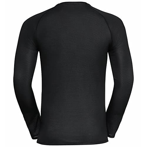 Odlo Active F-Dry Light T-Shirt Men’s Long-Sleeve Base Layer Black — view 3