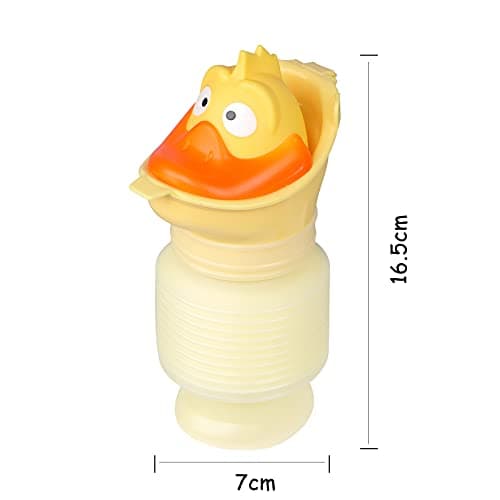 Portable Baby Potty for Girls Boys Emergency Urinal Toilet Hygienic Child Travel Potty Anti-Leakage Kids Pee Training Cup 420ml Urination Container Bottle for Car Travelling, Outside Toilet, Camping — view 5
