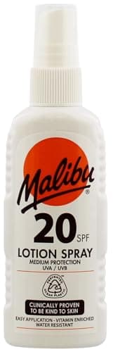 Malibu Sun SPF 20 Sun Lotion, Moisturising Sunscreen for Body, 100ml