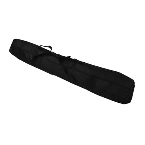 Ski Bag Wear Resistant with Adjustable Straps and Divided Pockets, Single Snowboard Travel Bag for Kids and Adults, Canvas Ski Storage Bag for Outdoor Sports — view 3