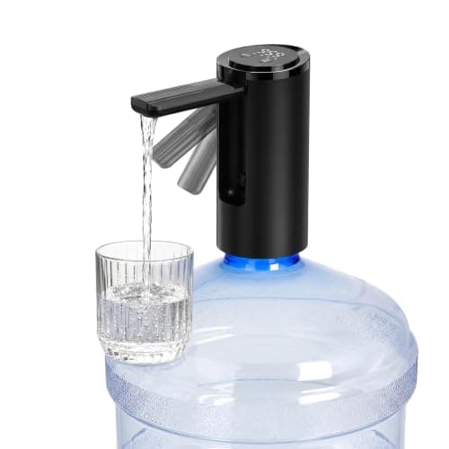 TatTech Electric Water Bottle Pump, for 2-5 Gallon Jug USB C Charging
