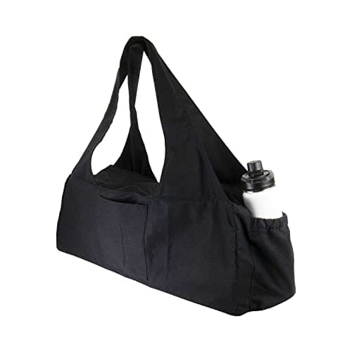 Yoga-Mad Large Yoga Mat Bag | Full Zip Yoga Bag with Bottle Holder | Unisex Carrier | Stores Mat and Accessories | Suitable for Pilates, Yoga, Gym, Fits Most Mat Sizes — view 2