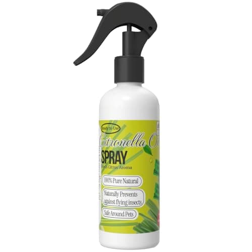 Natural Citronella Spray – Plant-Based Insect Repellent & Outdoor Freshener – Long-Lasting Protection for Home, Garden, Camping & Pets – Eco-Friendly, Non-Toxic Formula (250ml)
