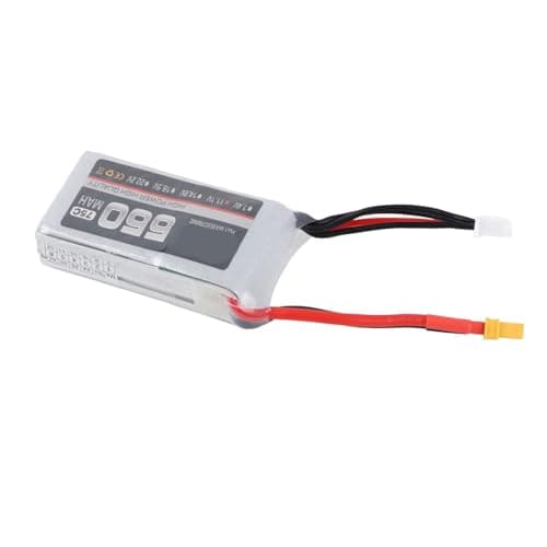 Dilwe RC Lipo Battery RC Battery Lipo Stable 75C 550mah for 550mah XT30 Plug for Remote & App Controlled Vehicle Batteries (3S