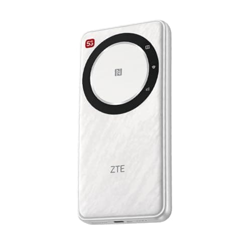 ZTE U30AIR 5G Mobile WiFi Hotspot, Portable Pocket Router with SIM Slot, Unlocked 5G MiFi, Dual-Band Wi-Fi, Travel & Caravan Internet, High-Speed Connectivity for Multiple Devices — view 2