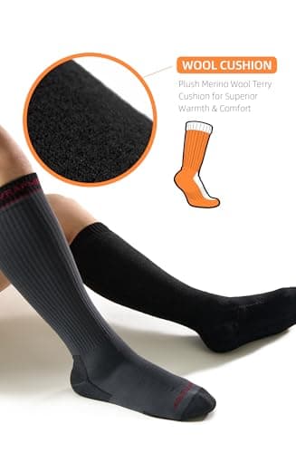 WRAP ME Knee High Waterproof Socks, Merino Lined — view 5