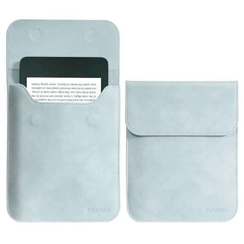 TiMOVO 6 Inch Protective eReader Sleeve, Light Blue