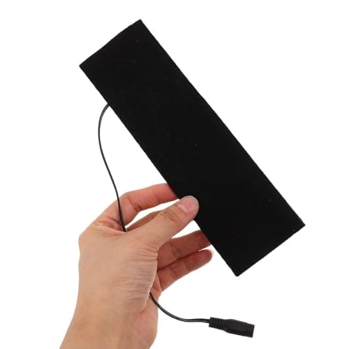 ULTECHNOVO 2 Sets USB Heated Carbon Fiber Heating Pads, Portable Electric 5v Heating Elements for Insoles and Jackets, Waterproof Fabric Hand and Foot Warmers, for Travel and Camping — view 4