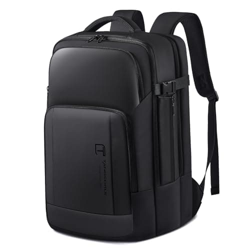 TANGCORLE Travel Backpack for Men, 17.3 Inches Business Laptop Backpack Water-Resistant Carry on Airline Approved 18x14x8 Luggage Weekender Backpack with USB Charger Port