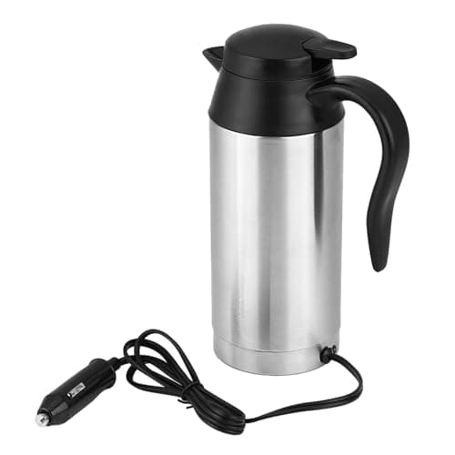 Bonbela Electric travel kettle with 12V car power adapter and 750ml — view 6