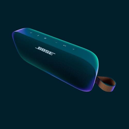 Bose SoundLink Flex Portable Bluetooth Speaker (2nd Gen), Small Portable Wireless Outdoor Speaker with Hi-Fi Audio, Up to 12h Battery Life, Waterproof and Dustproof, Twilight Blue - Limited Edition — view 2