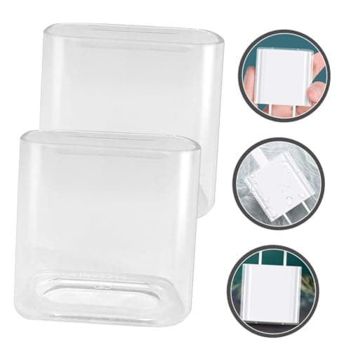 DECOMELODY 2pcs Tpu Power Adapter Protective Cover for Breathable Scratch-resistant Charging Case with Impact Protection Lightweight Transparent Shell — view 5