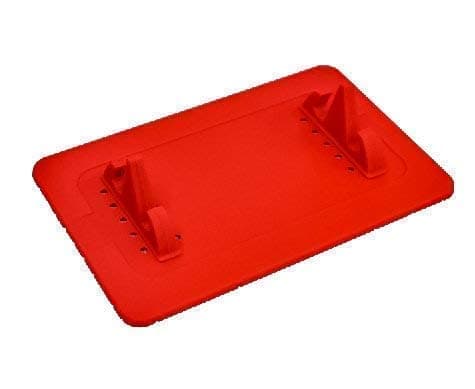DreamLine Products Car Phone Holder Dashboard Mat - STANDARD Edition, Universal Mobile In Car Phone Mount For All Vehicles Cell Phones GPS, iPhone Plus 8 10 X, Samsung S9, HTC (RED) — view 2