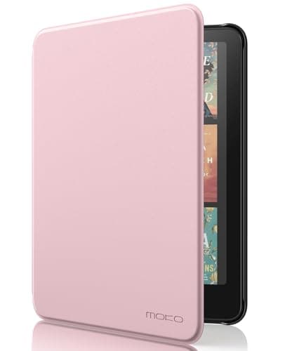 MoKo Case for 7" Kindle Paperwhite 12th Gen&Colorsoft 2024, Pink
