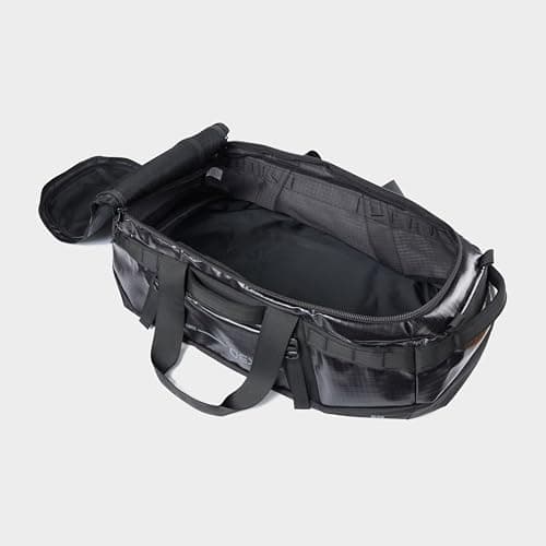 OEX Ballistic Ultra Duffel Bag, 65L, Polyester Ripstop with TPU Coating, for Travel and Outdoor Use, Adjustable Detachable Shoulder Straps, 64x27x30cm (Black, 65 Litre) — view 6