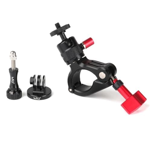 HSU Motorcycle Bike Handlebar Mount for GoPro Insta 360 Osmo Action Cameras