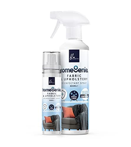 HomeGenie - Fabric & Upholstery Disinfectant - 100ml + 500ml (Twin Pack)