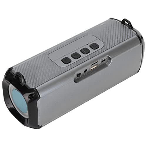 SIXRUN Portable Bluetooth Speaker, RGB Lights 5W (Grey) — view 5