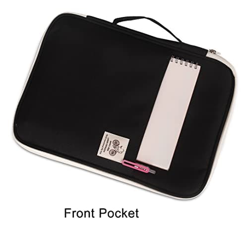 JAKAGO A4 Document Case, Multi-Pocket Portfolio Folder, Travel Portfolios — view 3