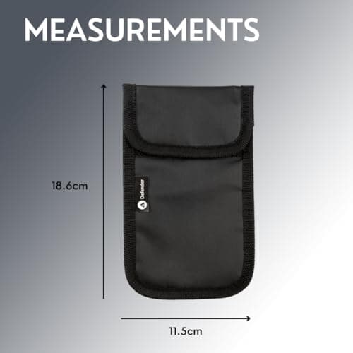Defender Signal Blocker 2 Pack - RFID Faraday Pouch - Police Accredited Car Key Security Case - Phone Case Signal Blocking Device - Faraday Bag for Car Keys Mobile Phone Credit Cards — view 3