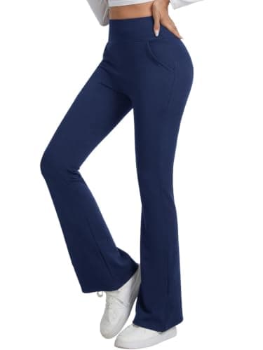 Thermal Leggings Women Fleece Lined Flared Leggings Women pants Winter