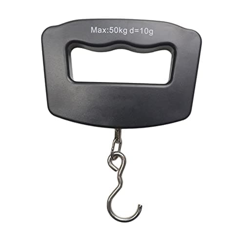 Digital Fish Scale, Luggage Scale, Weight Hanging Hook Scale,110lb/50KG-Backlit LCD Display,Waterproof Bag (Luggage Scales) — view 4