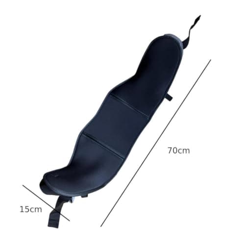 Backpack Waist Cushion Neoprene Support Hiking Hip Belt Pad – Padded Hip Straps Add-On Kidney Belts for Travel Backpack Hydration Backpack Daypack — view 3