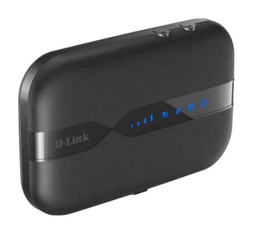 D-Link DWR-932 4G/3G LTE Unlocked Wireless N300 Mobile Broadband Router - Wi-Fi Portable Hotspot, Black — view 3