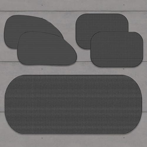 Car Window Sun Shade | Car Sun Shade | 5 Pack Suction Cup UV Protection Light Block Privacy Screen For Camping Truck Van Travel Backseat Driver Sleeping Accessories — view 2