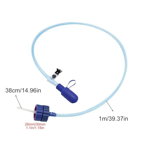 Water Bottle Hydration Tube Kit - Backpack Drink Hose for Camping & Hiking — view 5