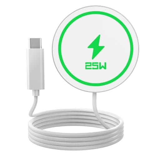 25W Wireless Charger for MagSafe Only for iPhone 17/16/15/14/13/12