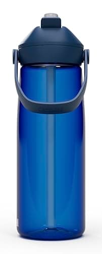 Camelbak THRIVE FLIP STRAW 740 ml – sport bottle – on-the-go flow valve – dust cover – swivel handle – for hiking and driving – Oxford, size: OS — view 2