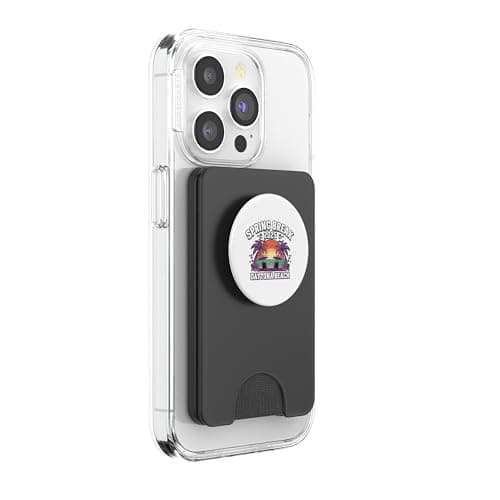 Spring Break 2025 Travel Vacation School Break PopSockets PopWallet for MagSafe — view 4