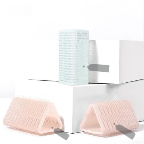 HonseadekNo Heat Triangle Hair Rollers Plastic Curling Rods for — view 5