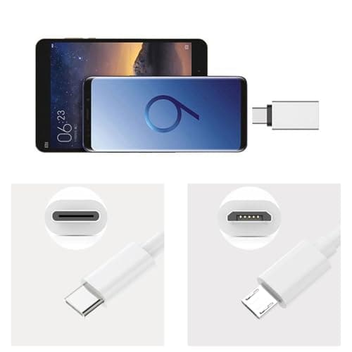 2Pack USB C Male to USB3.0 Female, Rose Gold INTERFACE, Rose Gold A — view 3