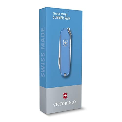 Victorinox Swiss Army Knife Classic SD Pocket Knife, 7 Functions, Blue — view 4