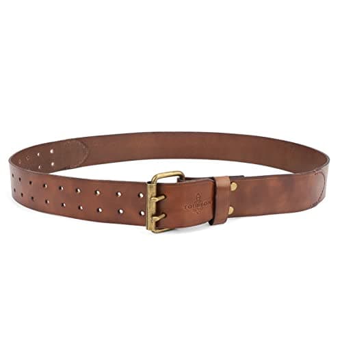 TOURBN Deluxe Cowhide Leather Belt for DIY Workshop Tool Pouch Mens Strap — view 2