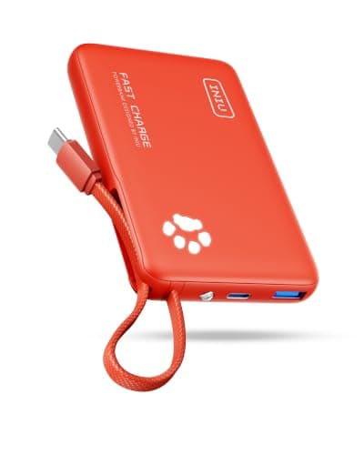 INIU Smaller 10000mAh Power Bank, 20W PD Fast Charging Portable Charger