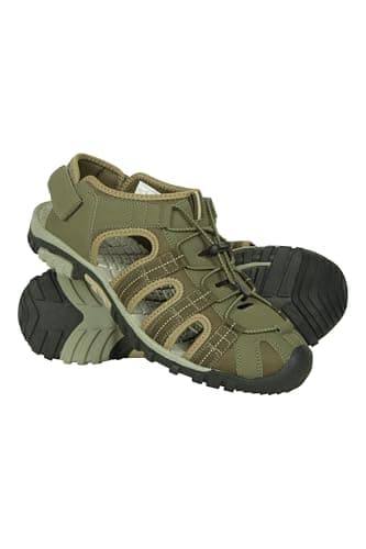 Mountain Warehouse Trek Mens Walking Shandal Khaki 10