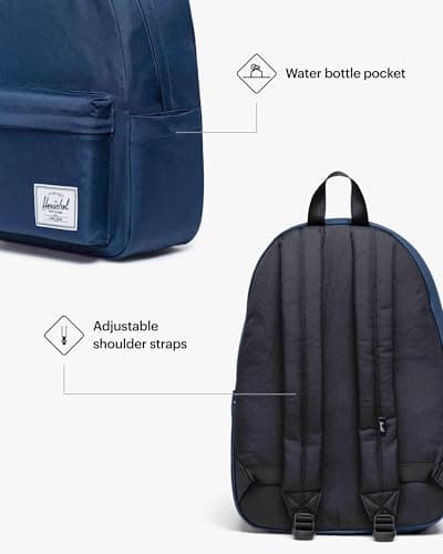 Herschel Unisex's Classic Backpack, Blue, XL-30L — view 6