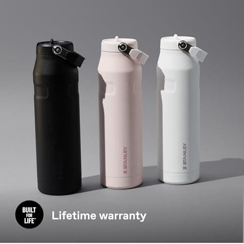 Stanley 1913 Flip Straw Sports Water Bottle 1.06L - Rose Quartz — view 5