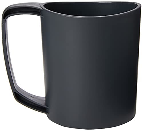Lifeventure Ellipse Reusable Mug for Camping, Travel & Outdoor - Graphite (Pack of 2) — view 3