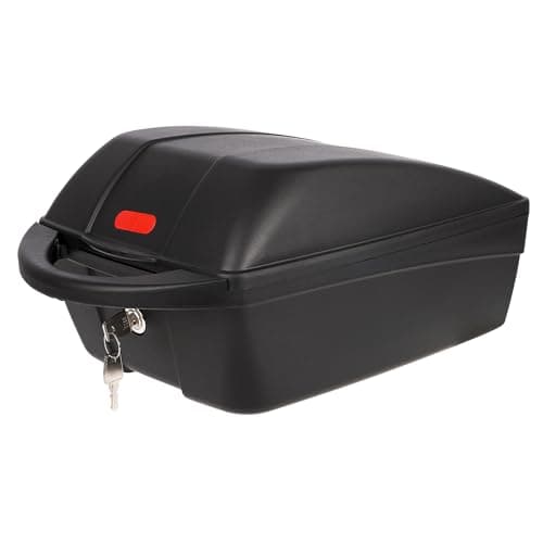 Prophete Bicycle Rack Box with Quick Release 5 kg / 11 L, Plastic, Lockable, Black