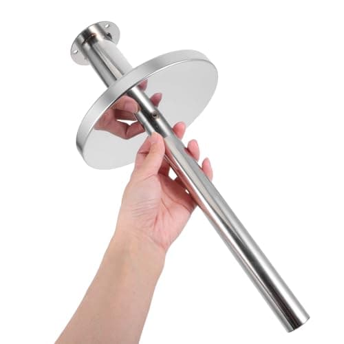 PRETYZOOM Grocery Bag Holder Stand for Bulk Bags with Sturdy Stainless Steel Construction and Ergonomic Space Saving Design for Dry Goods Areas and Packaging Needs — view 4