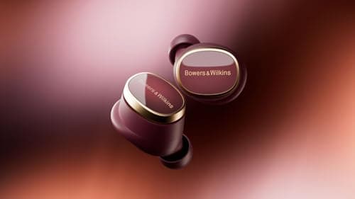 Bowers & Wilkins Pi8 True Wireless Noise Cancelling Earbuds - Dark Burgundy — view 5